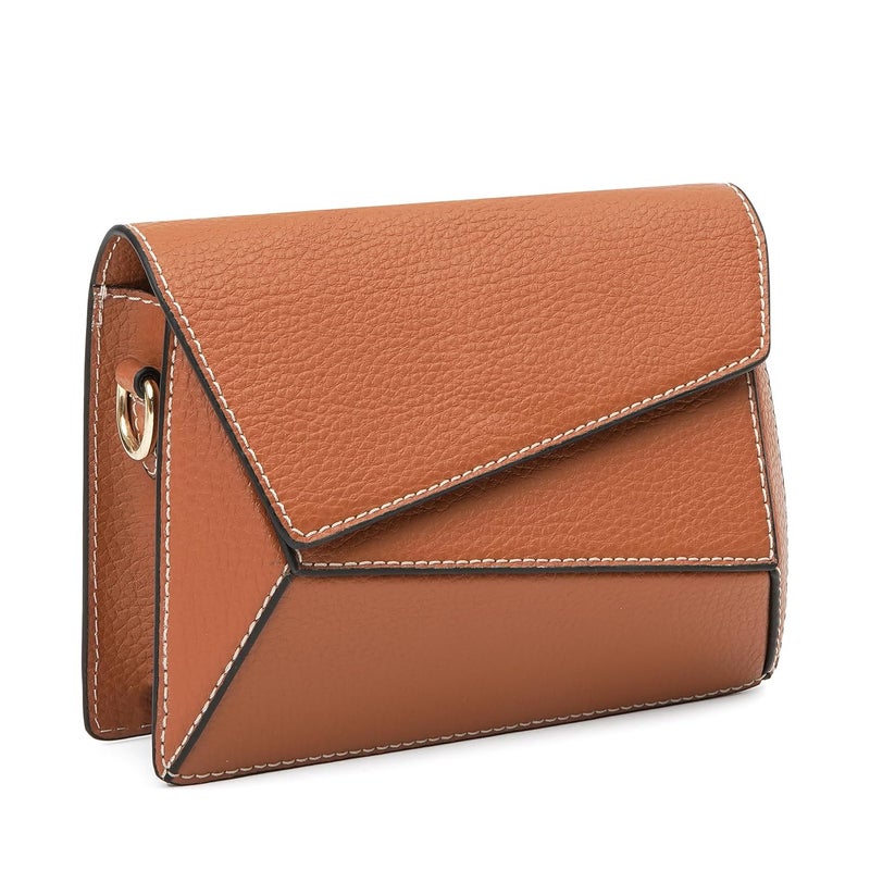 KLEIO Vegan Bold Geometric Clutch Sling Bag for Women/Girls - Image 3